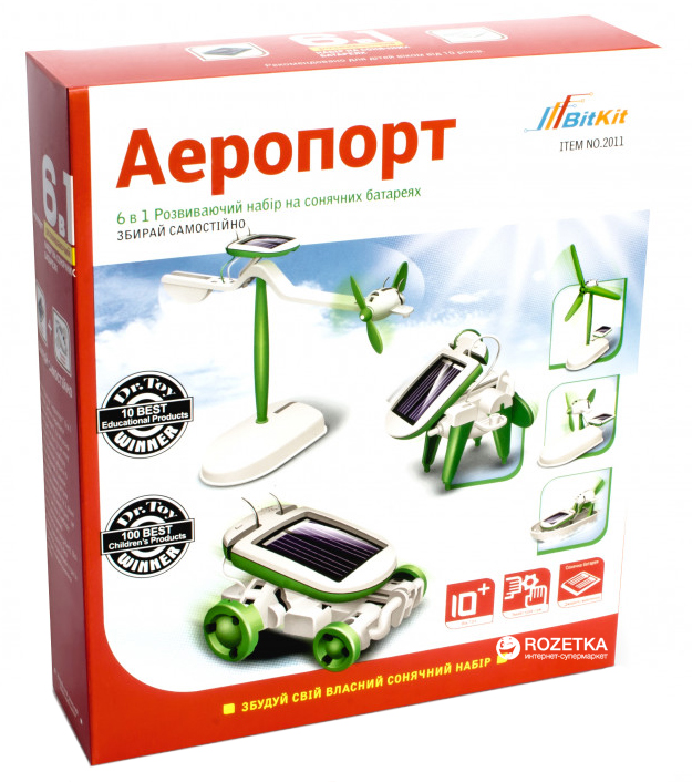 

Конструктор BitKit Аэропорт 6 в 1 34 элемента (2011)