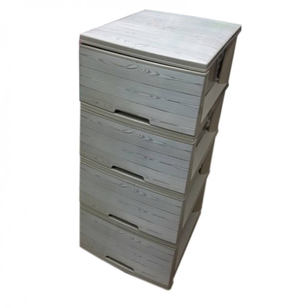

Комод на 4 ящика с рисунком Алеана дерево бежевый 39,5 x 46,5 x 95,5 см (0498)