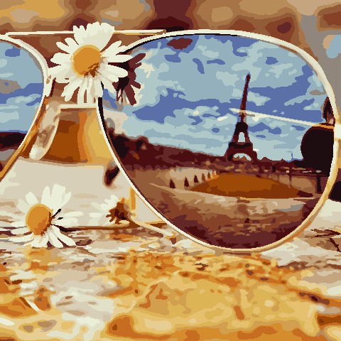 

Картина по номерам ArtStory Отражение Парижа, 40 х 40 см (AS0808) (Без коробки)