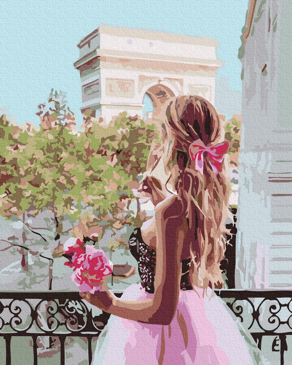 

Картина по номерам На балконе, 40 х 50 см (ATG0010) (Без коробки)