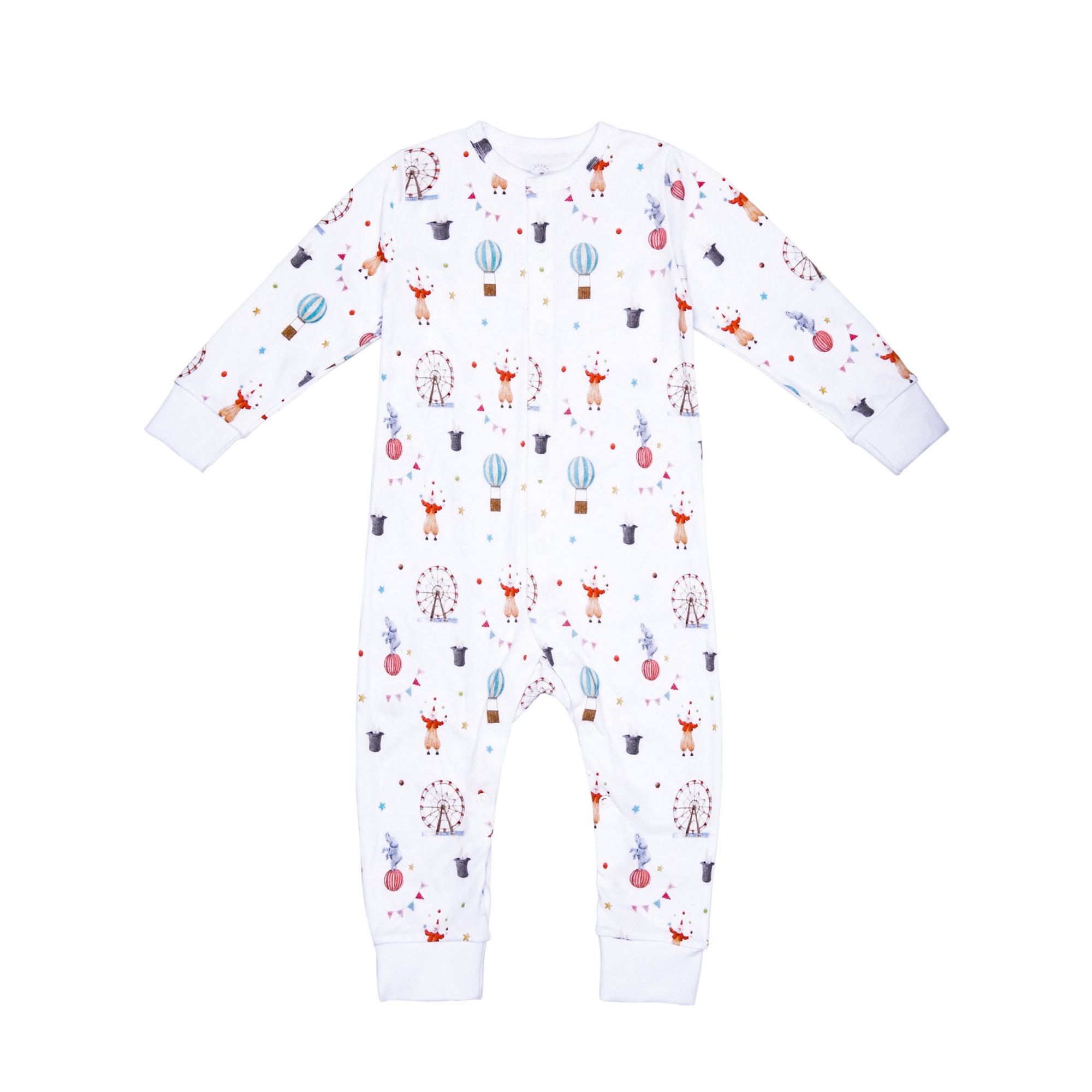 

Человечек Cotton Wonder Circus BS004 9-12 м Белый