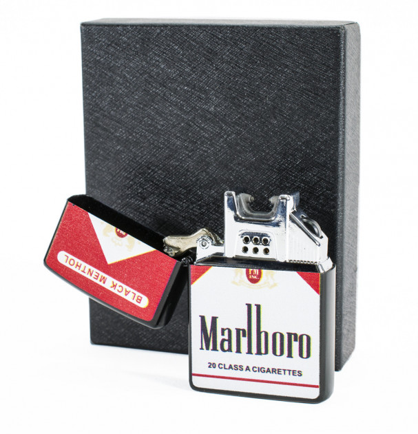 

Зажигалка USB дуговая электроимпульсная LVD ZGP 21 Marlboro