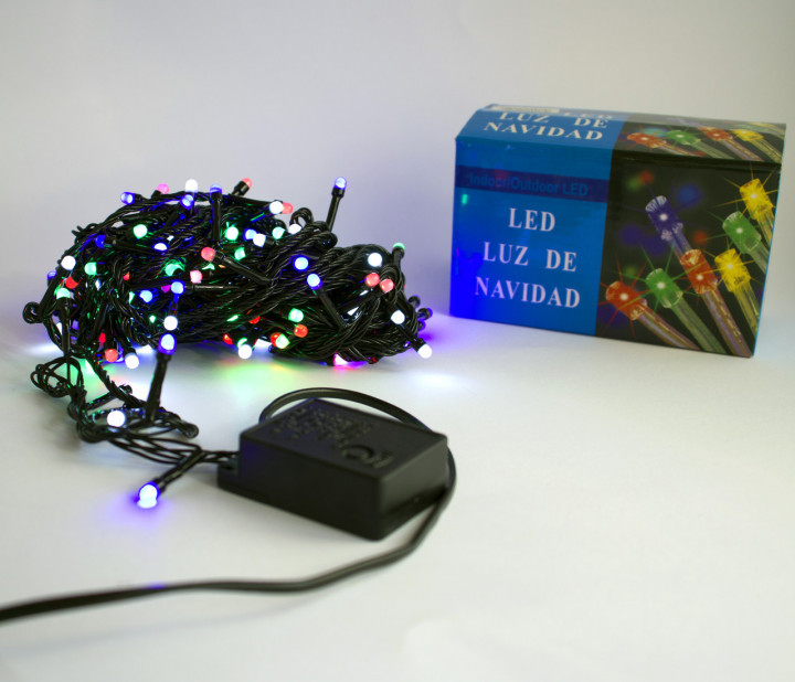 

Гирлянда новогодняя светодиодная LED 200 диодов LVD мульти M4