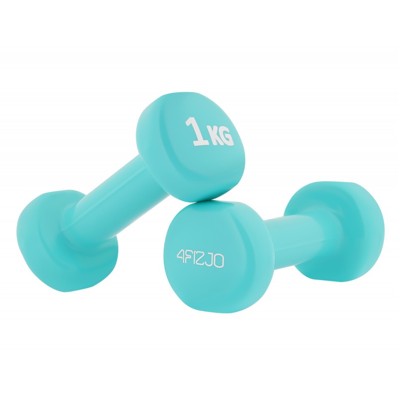 

Гантели виниловые 4Fizjo 2 x 1 кг, код: 4FJ0197