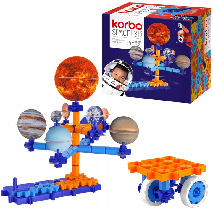 

Конструктор Korbo Space R1407 (KRB-455379) 131 элемент Разноцветный