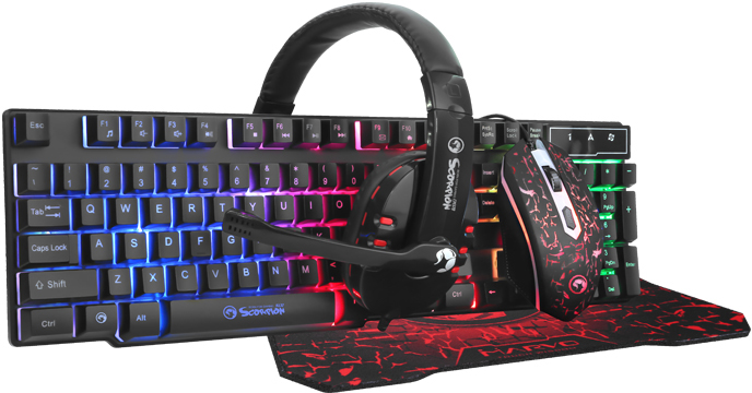 

Комплект дротовий Marvo CM370 USB Black (CM370 JAC)