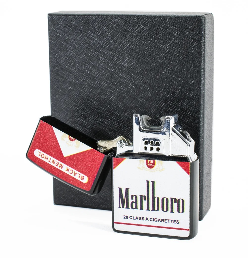 

Зажигалка импульсная USB аккумуляторная ZGP Marlboro (7035)