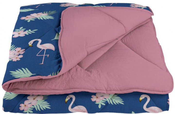 

Одеяло ТЕП Balakhome "WASHED COTTON" 150*210 см (350г/м2) Розовый фламинго