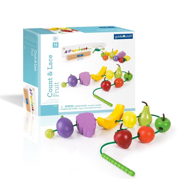 

Шнуровка Guidecraft Manipulatives Фрукты (G6803)