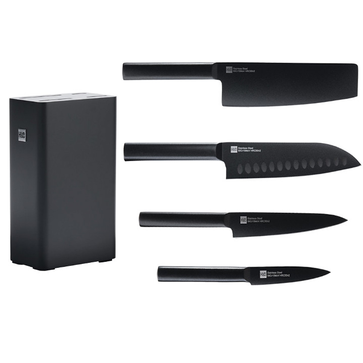

Набор ножей HuoHou Set of Knives with Stand 5 in 1