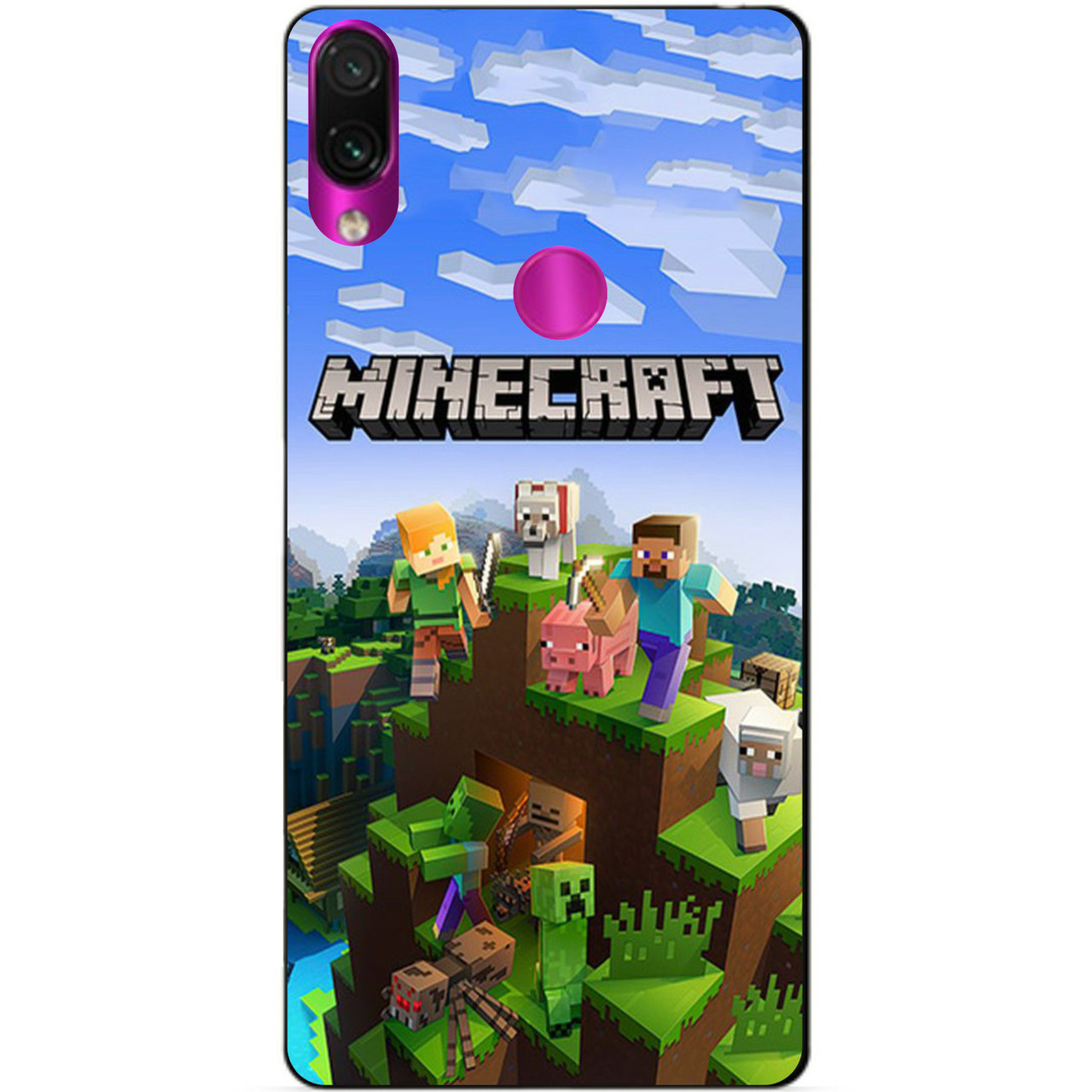 Силиконовый бампер чехол Candy для Xiaomi Redmi Note 7 с рисунком Minecraft  – фото, отзывы, характеристики в интернет-магазине ROZETKA от продавца:  CASEMAG | Купить в Украине: Киеве, Харькове, Днепре, Одессе, Запорожье,  Львове