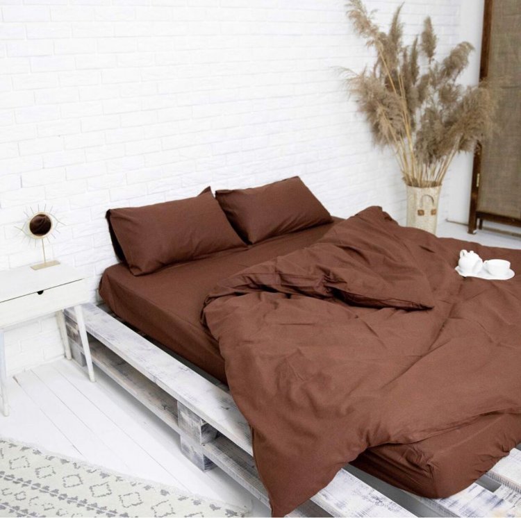 

Комплект постельного белья IMAH из Бязи (Хлопок) GOLD LUX Полуторный Евро 310pe457