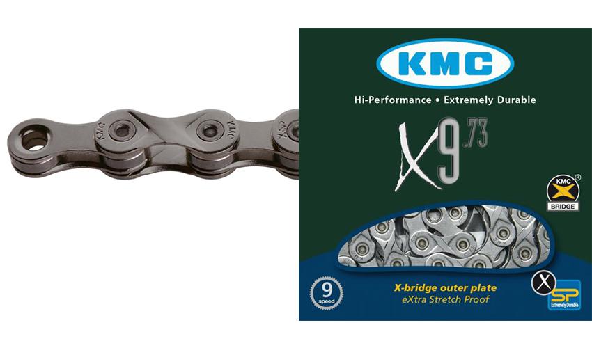 

Цепь KMC X9-73 116 звеньев 1/2" x 11 / 128", серый (C-UN-L-0084)