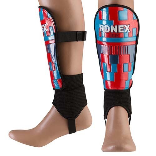 

Щитки футбольные пластиковые взрослые Ronex PRO EVA Размер S Синий (RX-PRO/S)