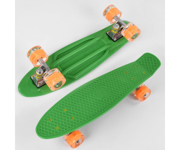 

Пенниборд Best Board (Penny Board) 1705 Зеленый со светящимися колесами