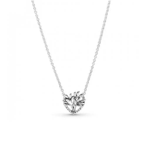 

Серебряное колье Пандора Семейное дерево-сердце 50 см #399261C01-50