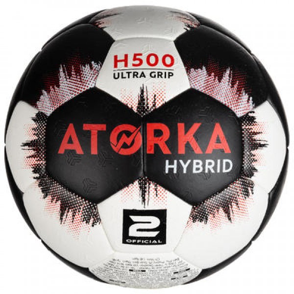 

Мяч Гандбольный ATORKA H500 №2 Бело-Черный