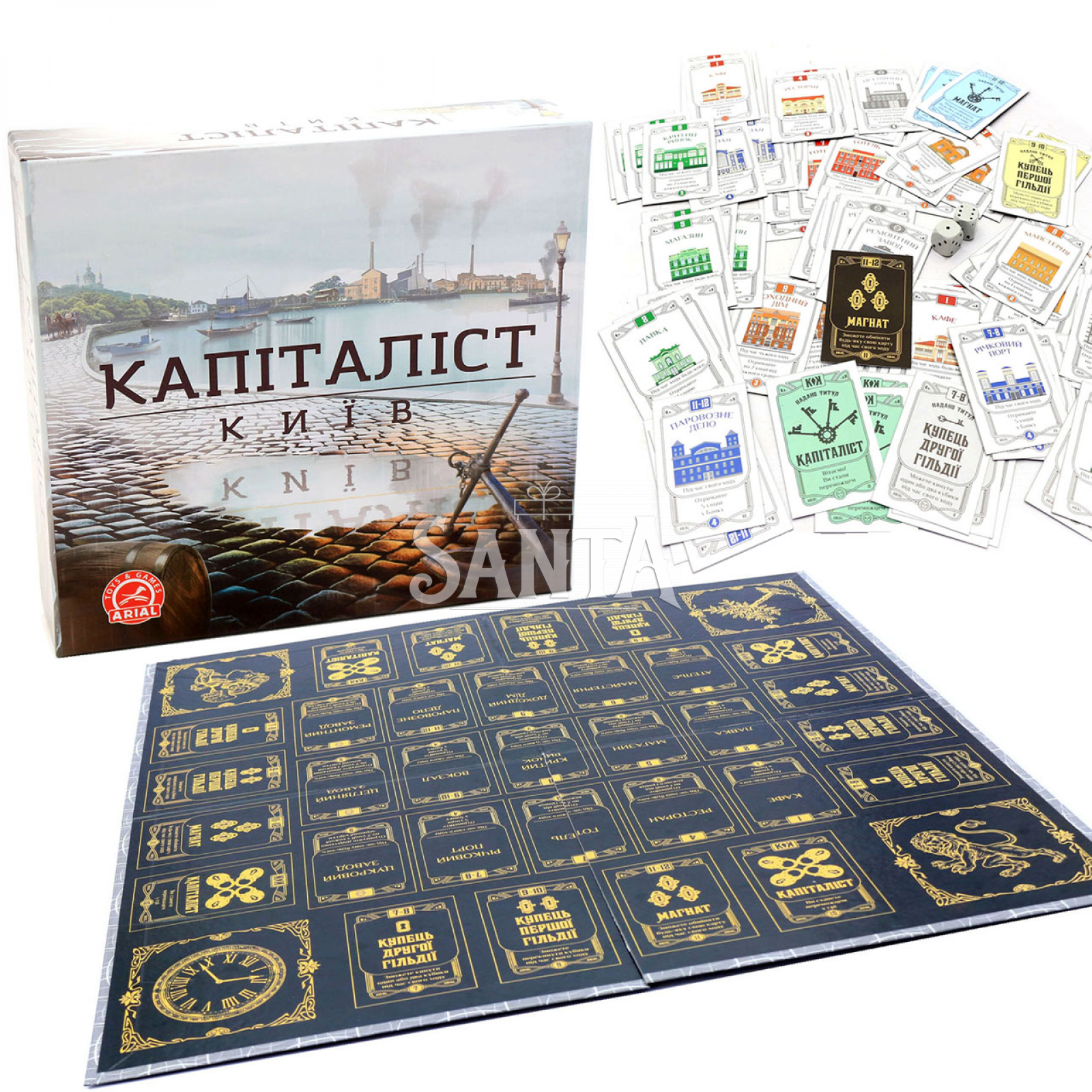 

Настольная игра Arial «Капиталист. Киев», украинский (4820059910831)