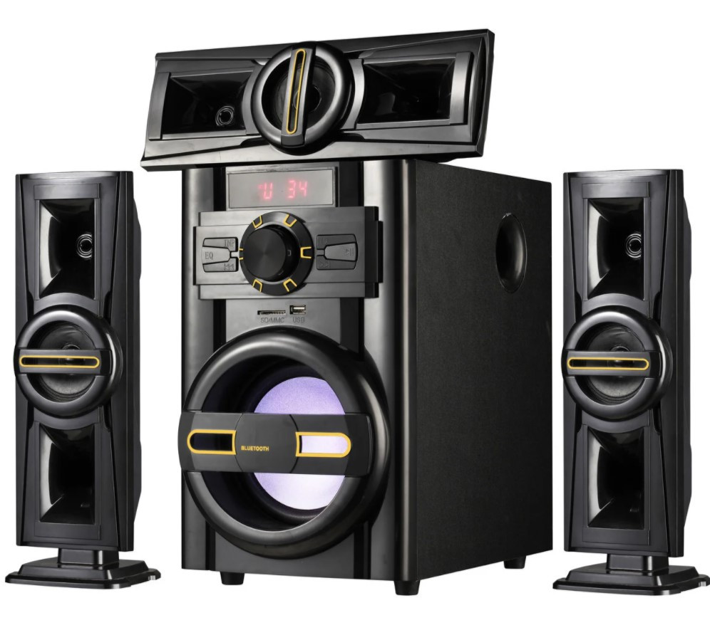 Акустическая система с сабвуфером 3.1 DJACK E-503 60W (FM-радио ...