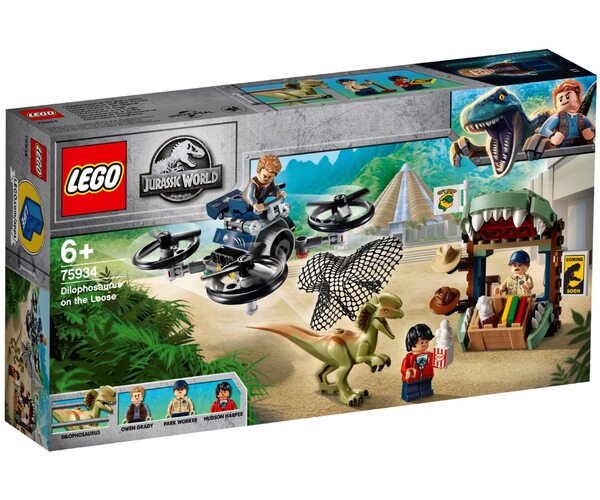 

Конструктор LEGO Jurassic World Побег дилофозавра (75934)