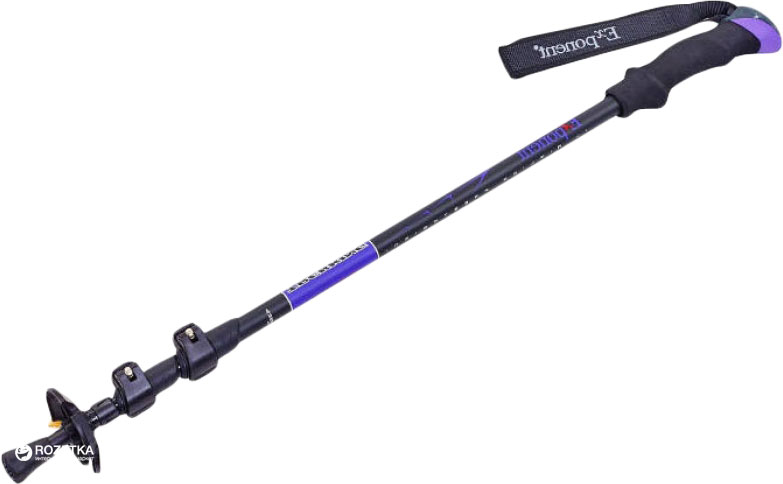 

Треккинговая палка Exponent TY-8009-V Черная с фиолетовым