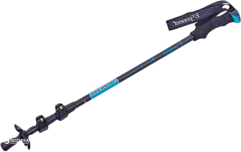 

Треккинговая палка Exponent TY-8009-B Черная с синим