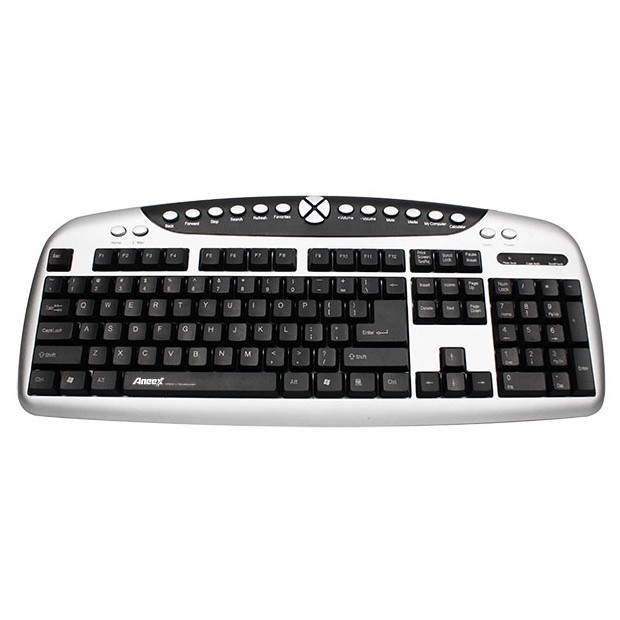 

Клавиатура проводная Aneex E-K820 USB Black/Silver