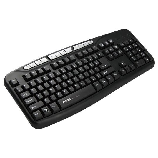 

Клавиатура проводная Aneex E-K812 USB Black