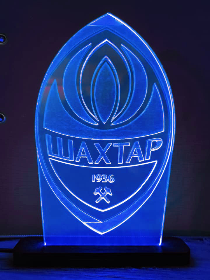 

Светильник-ночник ФК Шахтер синий AVA-143