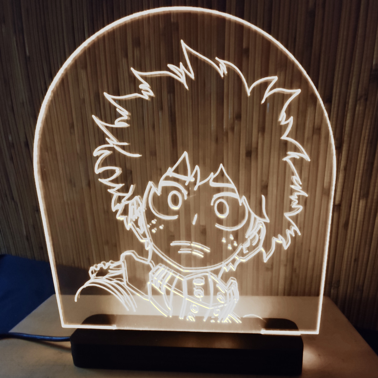 

Светильник-ночник Изуку Мидория (Izuku Midoriya) белый AVA-150