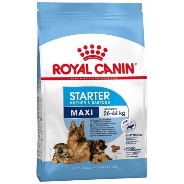 

Сухой корм для собак крупных пород Royal Canin MAXI STARTER для беременных и щенков до 2 мес. (15 кг)