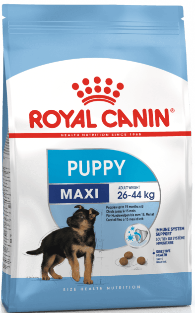 

Сухой корм для собак крупных пород Royal Canin MAXI PUPPY для щенков до 10 мес. (4 кг)