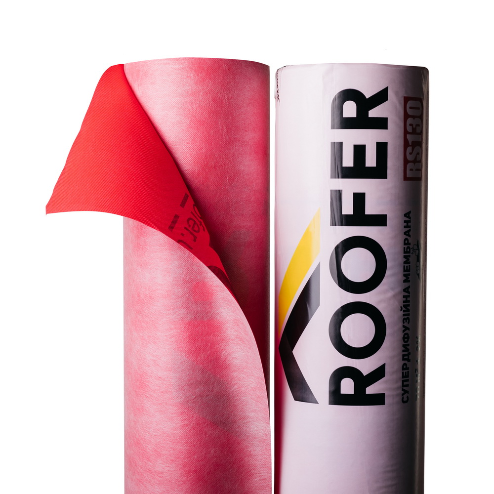 

Супердиффузионная мембрана Roofer RS130 120 г/м² 1 шт (135090870120)
