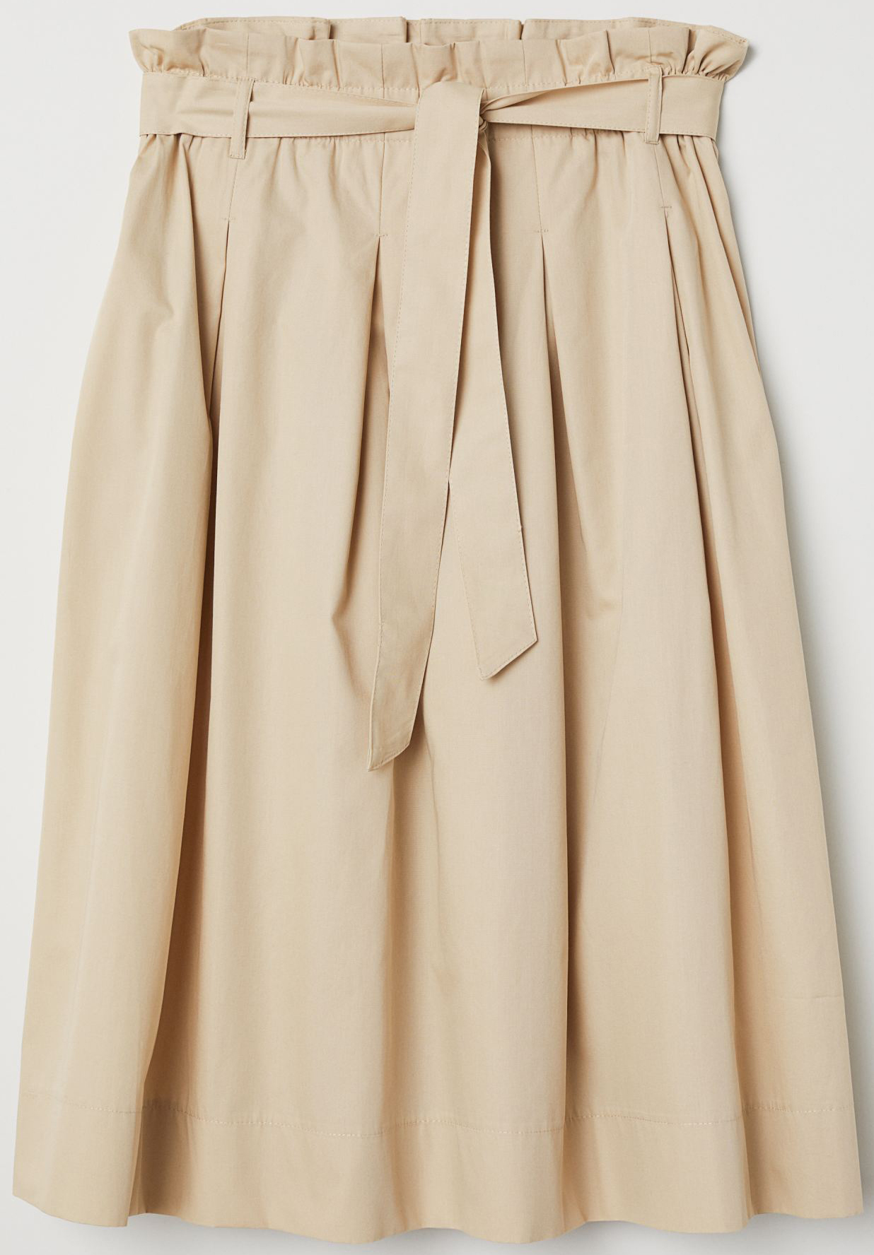 

Юбка H&M 6360007RP6 M Светло-бежевая