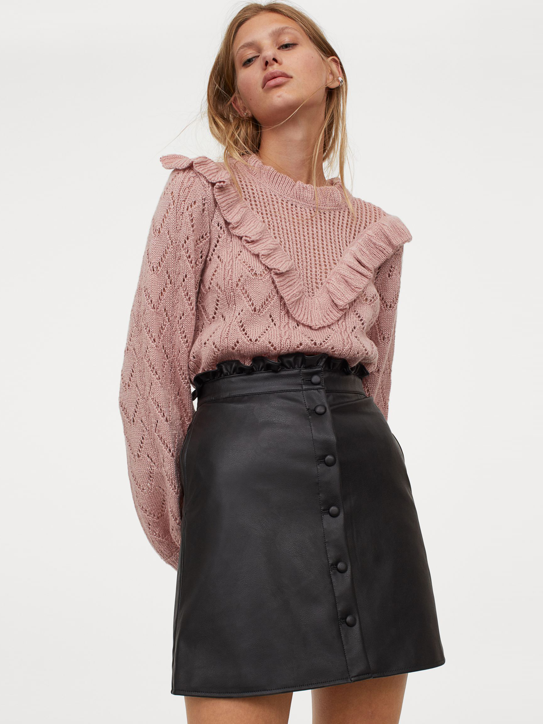 

Юбка H&M 6740522Kdm  Черная, Юбка H&M 6740522Kdm 40 Черная
