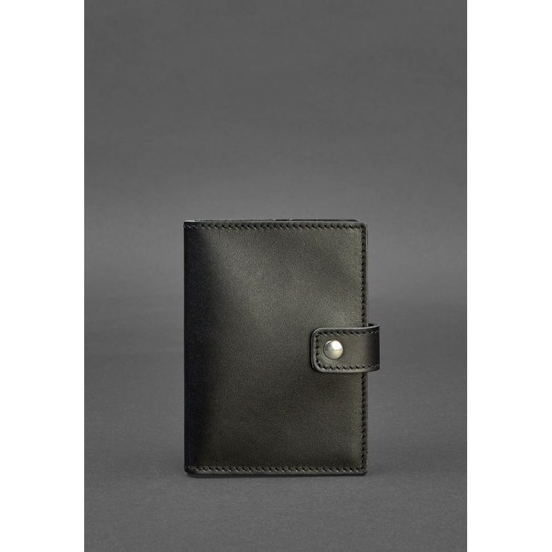 

Обложка для паспорта BlankNote 14x10 см Черный 000056941