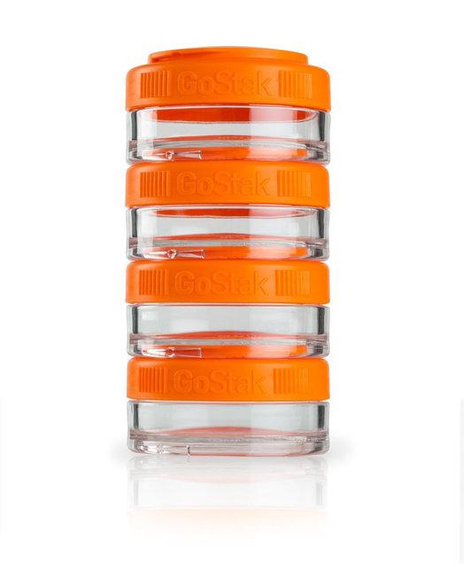 

Контейнер для спортивного питания (GS 4*40ml Orange) Blender Bottle 4х40 мл Оранжевый 000055465