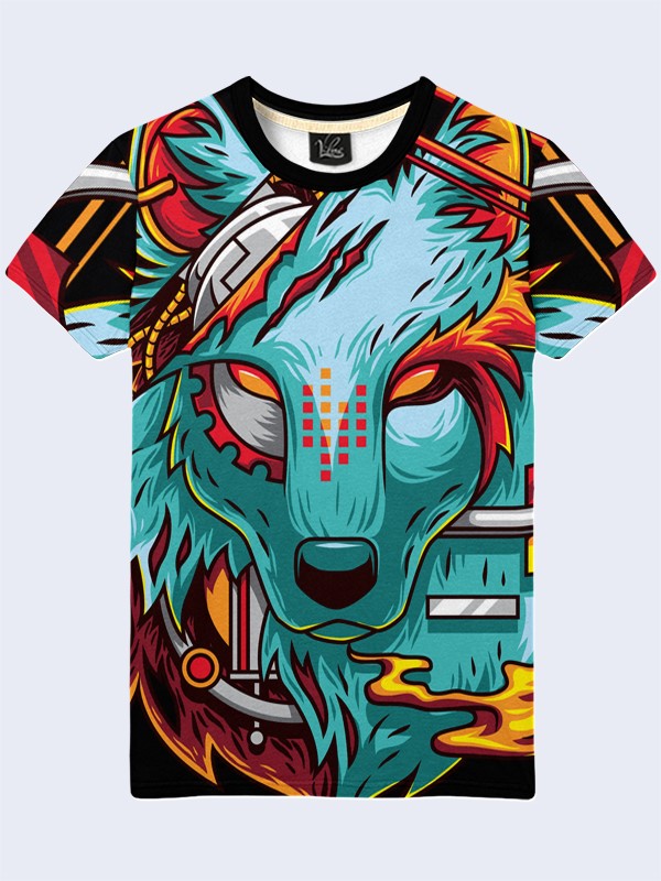 

Мужская футболка Mechanical wolf (1939) Vilno M Разноцветный 000054719