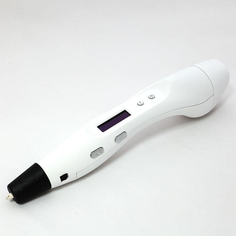 

3D ручка Smartpen-2 6-го поколения модель RP400A c OLED дисплеем Белая