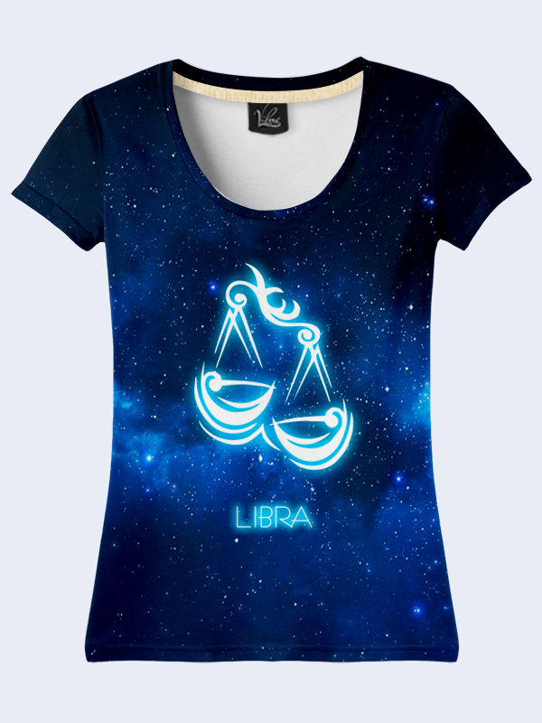 

Женская футболка Libra zodiak (2364) Vilno L (48) Разноцветный 000054413