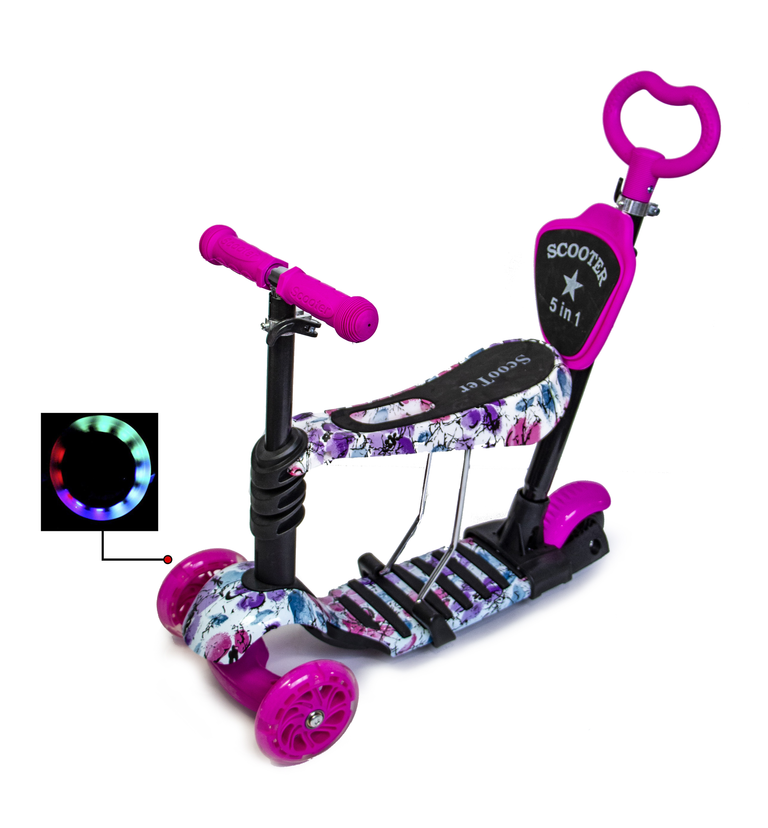 

Самокат 5в1 Scale Sports 60 кг Разноцветный 000052541