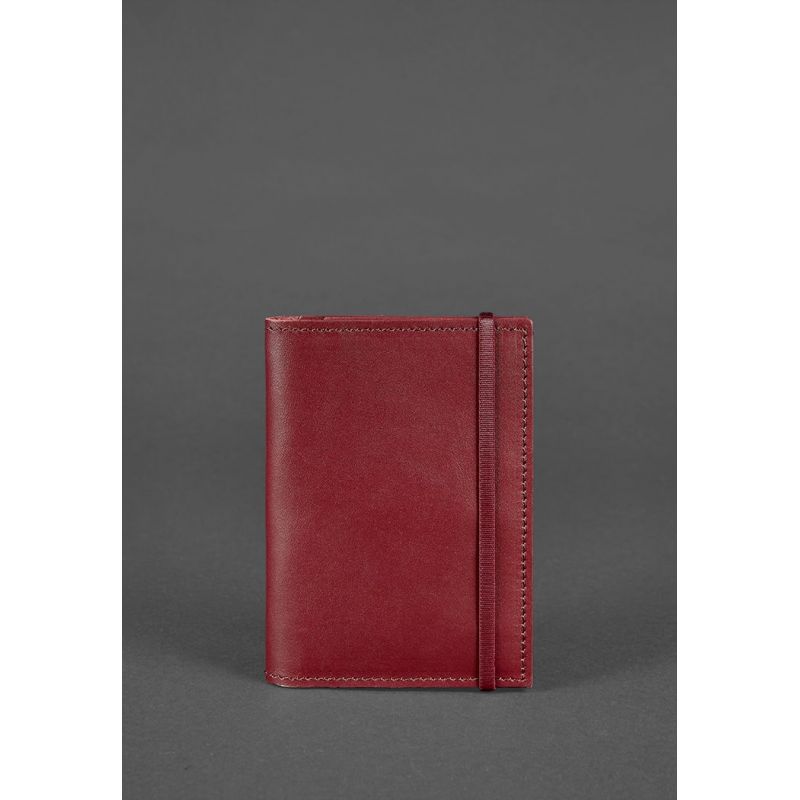 

Обложка для паспорта BlankNote 14x10 см Бордовый 000056918