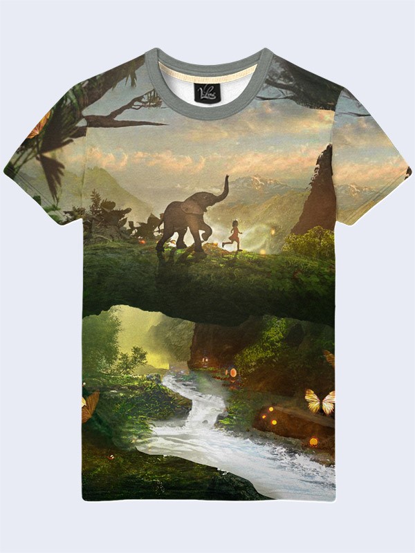

Мужская футболка The Jungle Book (1983) Vilno XXL Разноцветный 000054921