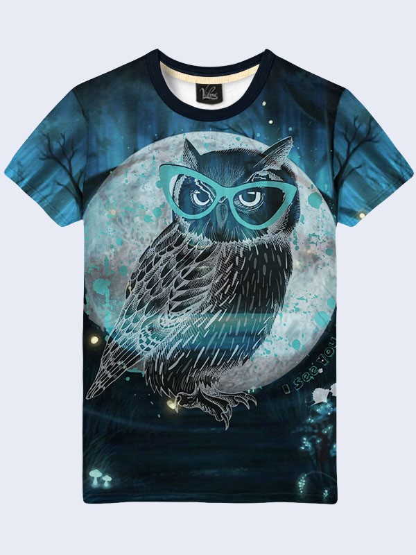 

Мужская футболка Owl I see you (1738) Vilno M Разноцветный 000053605