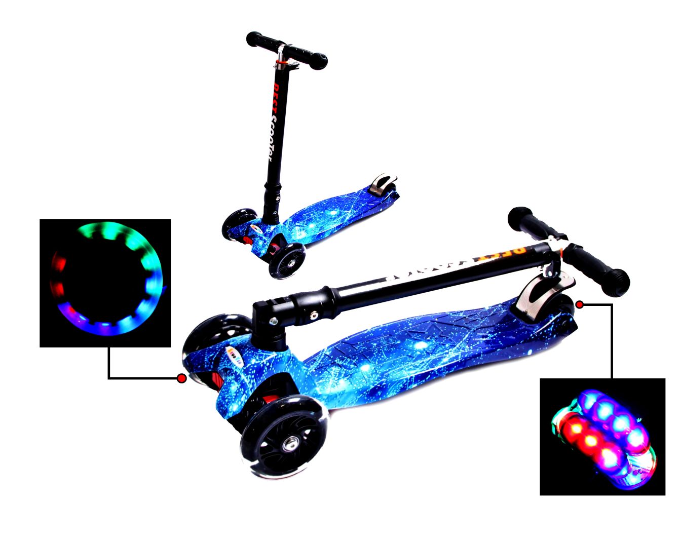 

Детский самокат Scale Sports 60 кг Голубой 000052562