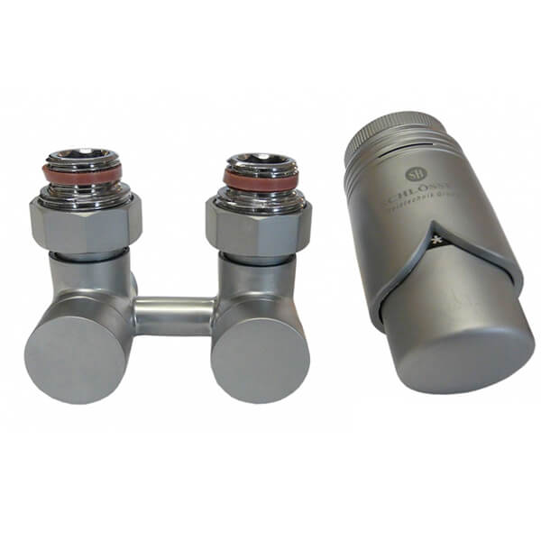 

Комплект эксклюзивных узлов прямой 3/4 x M22x1.5 Schlosser Сатин (601000029)