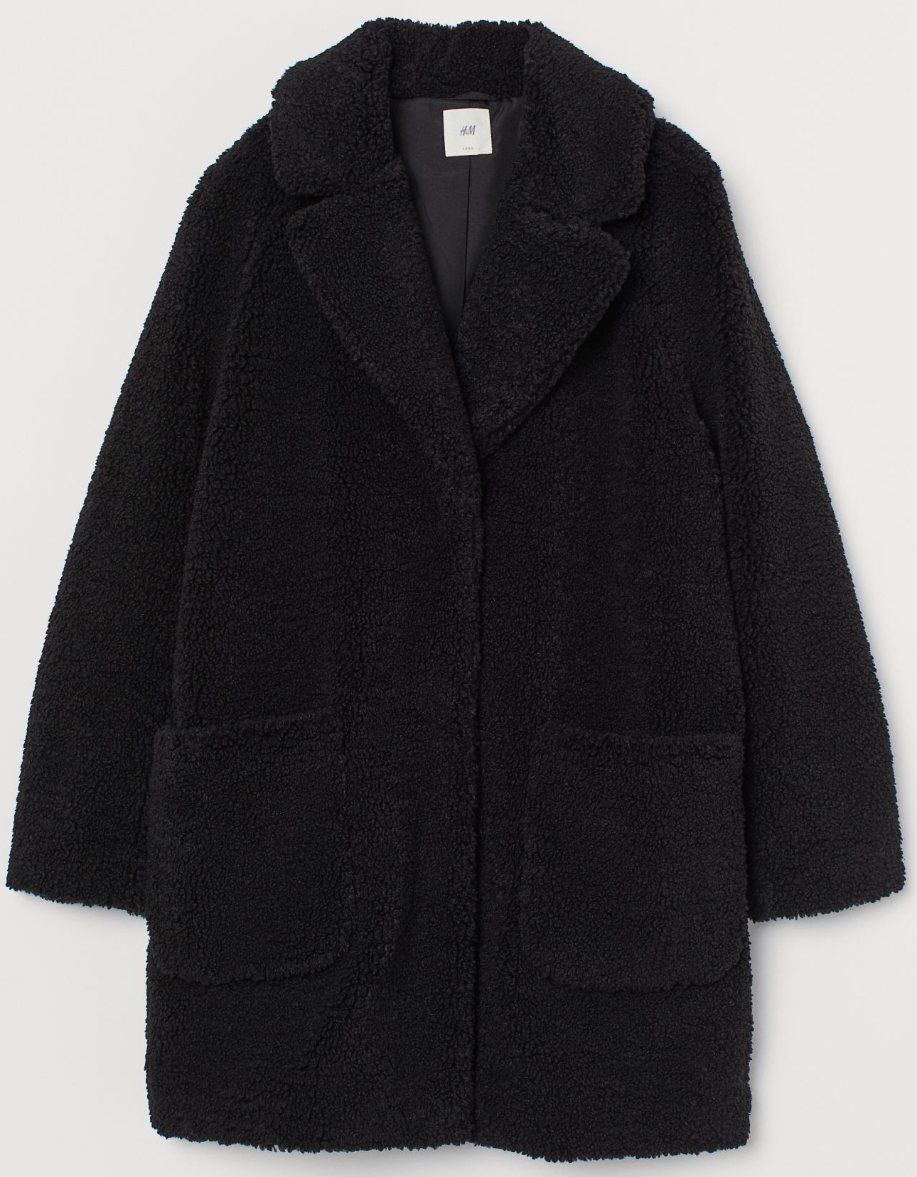 

Шуба H&M 8844652dm S Черная