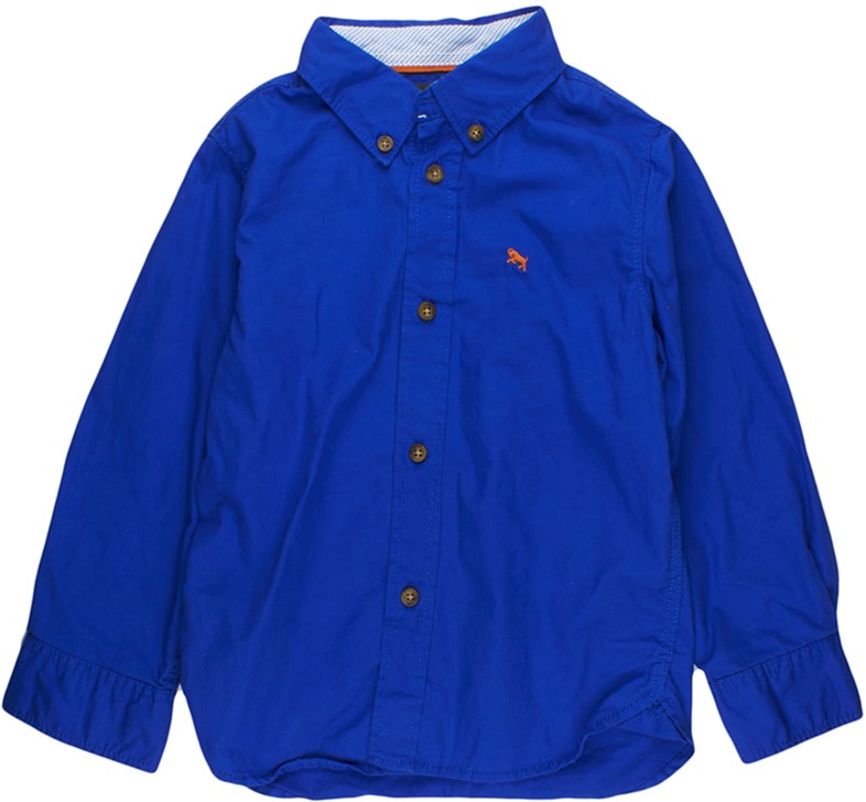

Рубашка H&M 101255 104 см Синяя