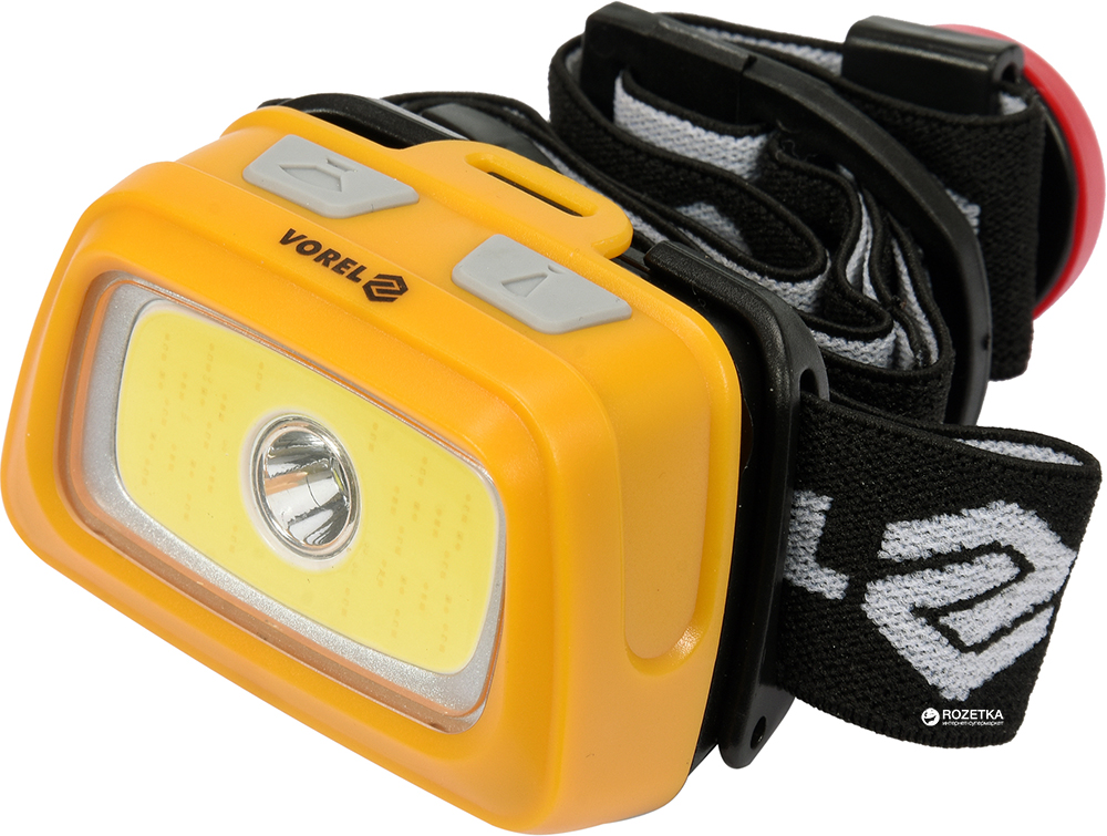 

Фонарь налобный светодиодный VOREL XPE CREE (88678)