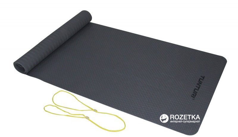 

Коврик для йоги Tunturi TPE Yoga Mat 3 мм Anthracite (14TUSYO031)